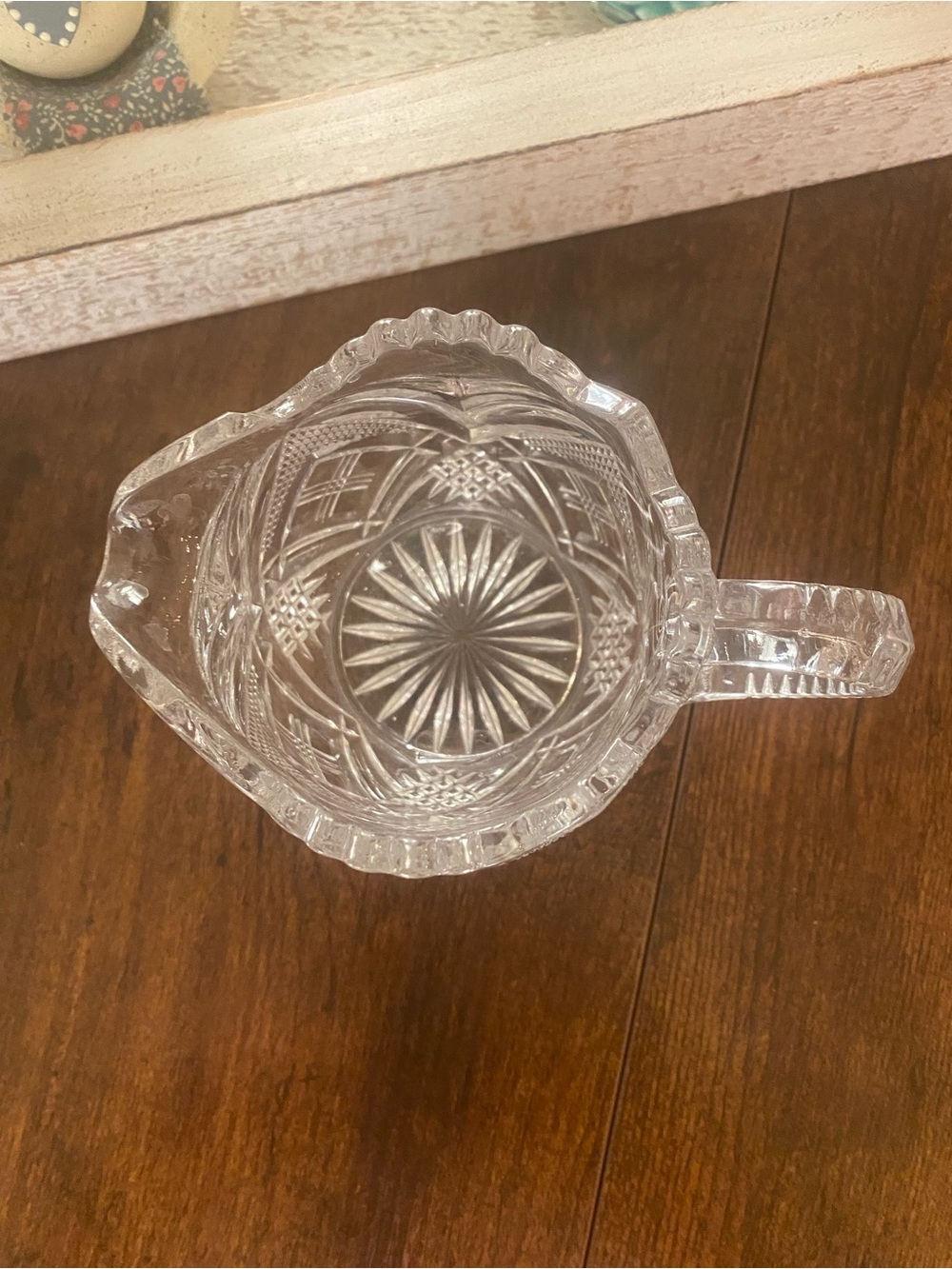 Starburst Pattern Creamer Cup - Picture 2 of 5